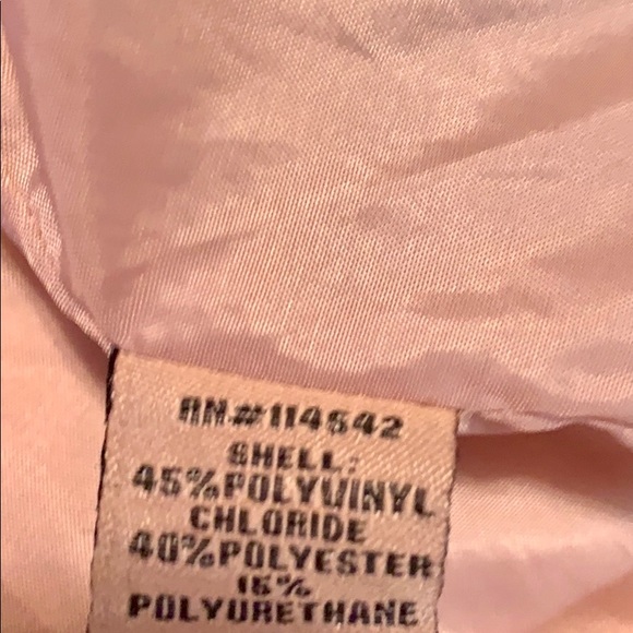 Faux leather jacket (blush) - Picture 4 of 6